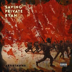 Saving Private Ryan Premade Soundtrack Album Cover Art Design