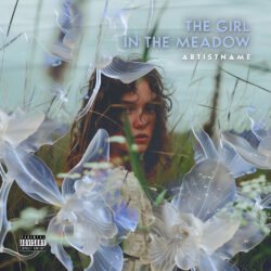 The Girl In The Meadow Premade Dream Pop Album Cover Art Design