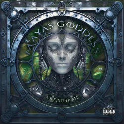 Maya's Goddess Premade Techno Album Cover Art Design