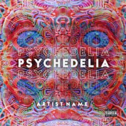 Buy psychedelia premade album cover art design