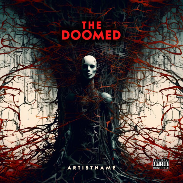 The Doomed Metal Cover Art Design