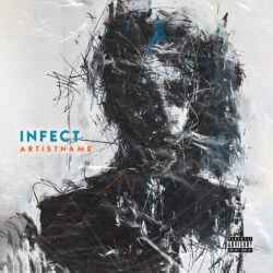 Infect premade Marilyn Manson abstract cover art design