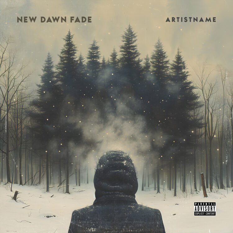 New Dawn Fade Post Rock Cover Art Design