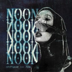 Noon Gothic Rock Cover Art Design