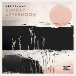 Sunday Afternoon Abstract Minimalism Brush Art Cover Art