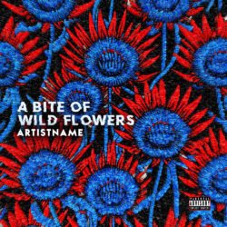 A Bite Of Wildflower Embroidery Cover Art Design