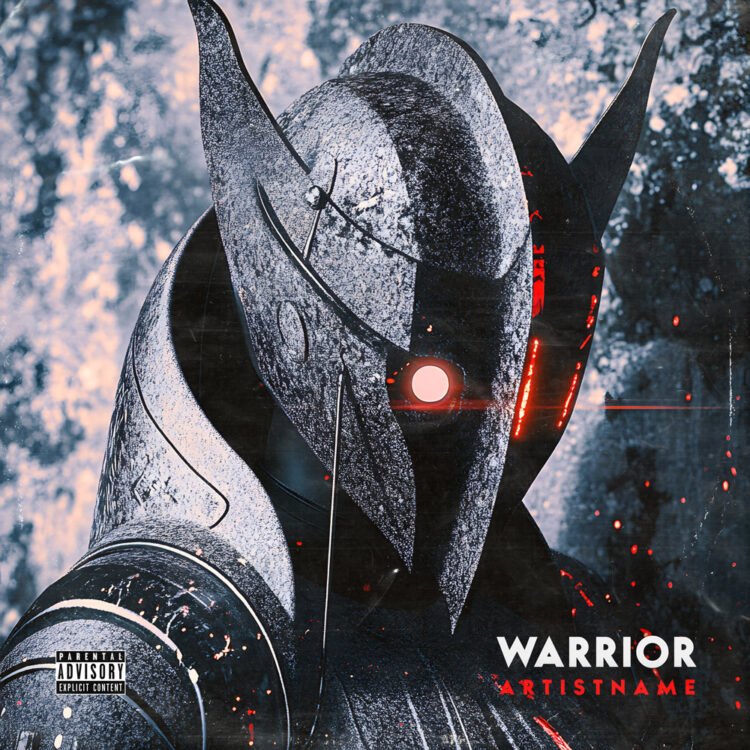 Warrior Premade Sci-Fi Horror Cover Art Design