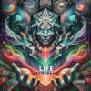 Life Psychedelic Spiritual Cover Art Design