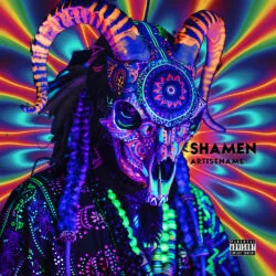 Shamen Album Cover Art Design
