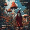 Psychedelic Forest Cover Art Design