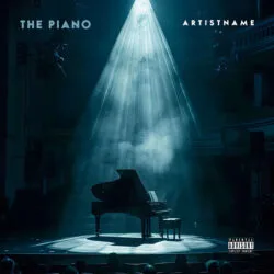 The Piano Album Cover Art Design