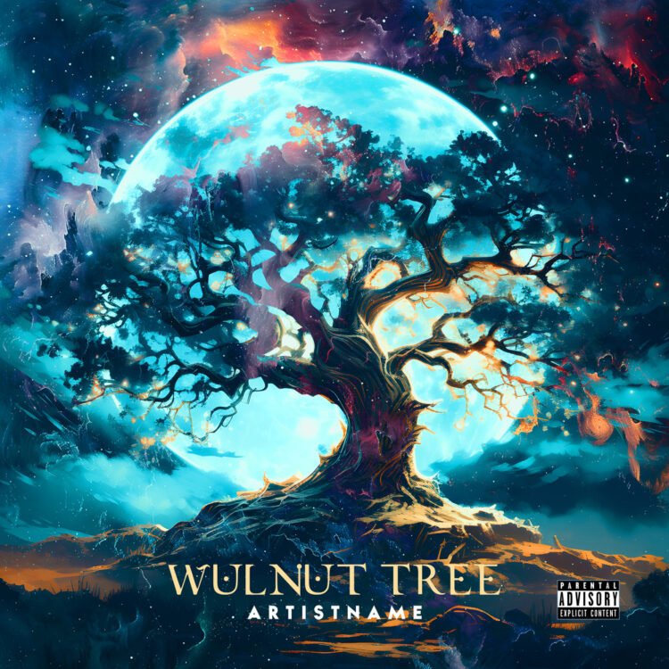 Walnut Tree Album Cover Art Design