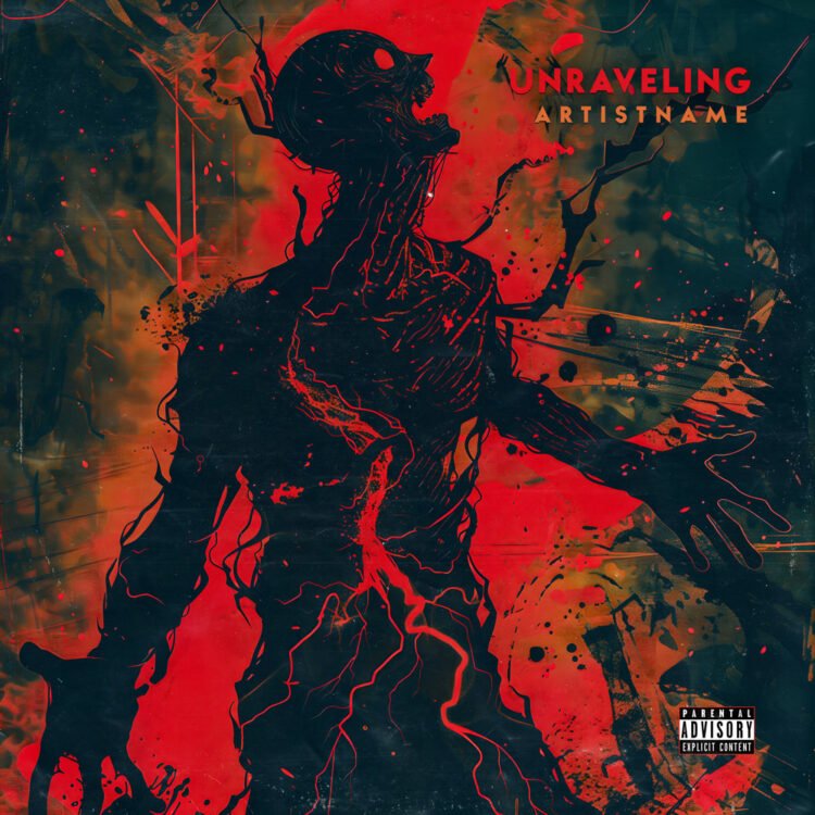 The Unraveling Hardcore Punk Album Cover Art