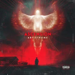 Ascension Symphonic Metal Album Cover Art Design