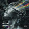 Digital Dreamscape Electronic Album Cover Art Design