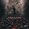 Flesh and Bone Dark Thriller Artwork for Album Cover and Book Design