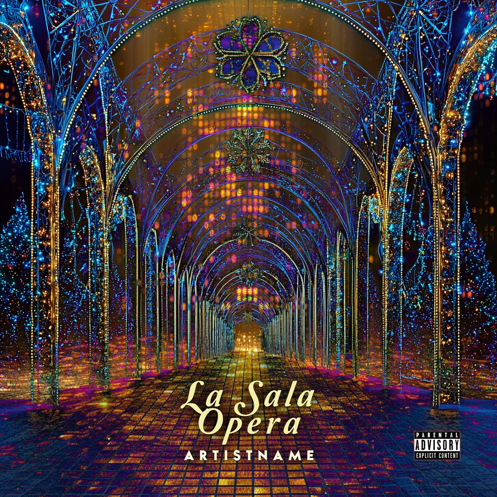 La Sala Opera Trance Music Album Cover Art Design La Sala Opera Trance Music Album Cover Art Design