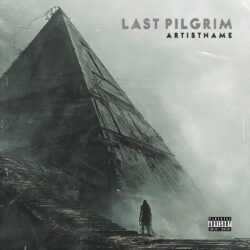Last Pilgrim Dystopian Sci-Fi Metal Artwork