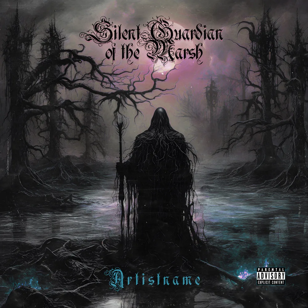 Silent Guardian Of The Marsh Melodic Black Metal Album Cover Art