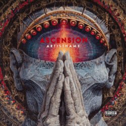 Ascension Psychedelic Surrealist Metal Album Cover Art