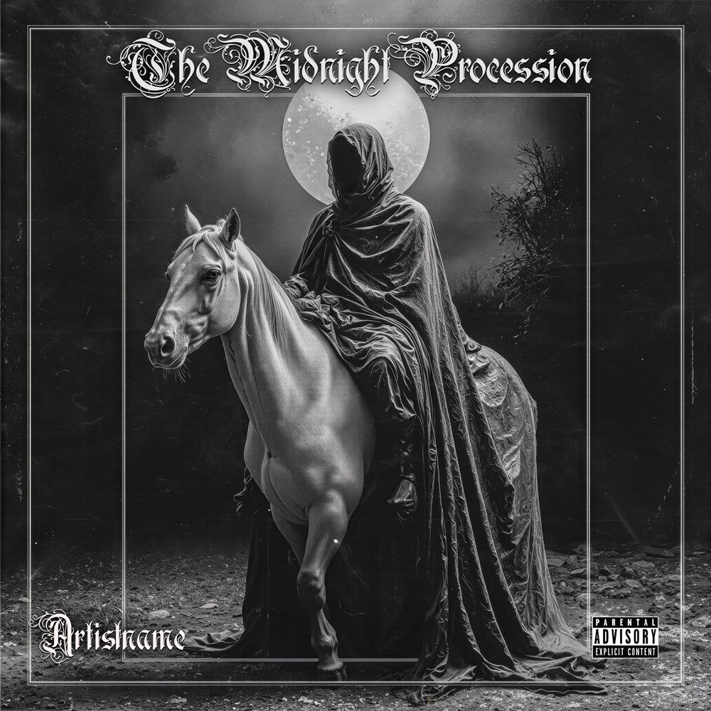 Buy Midnight Procession Dark Gothic Fantasy Horror Album Cover Art Buy Midnight Procession Dark Gothic Fantasy Horror Album Cover Art