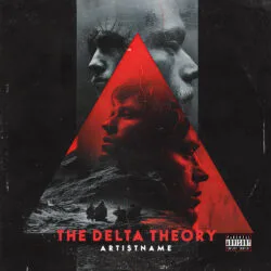 Delta Theory Alt-Rock Album Cover Art And Poster Design