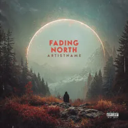 Fading North Surreal Cinematic Landscape Album Cover Art