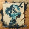 Flying Surreal Double Exposure Album Cover Art Design
