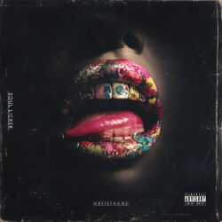 Soul Licker Edgy Phonk Trap Dark Surreal Album Cover Art