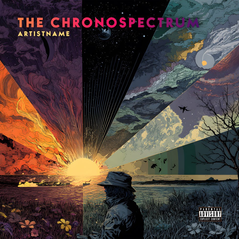 The Chronospectrum Psychedelic Time Spectrum Album Cover Art The Chronospectrum Psychedelic Time Spectrum Album Cover Art