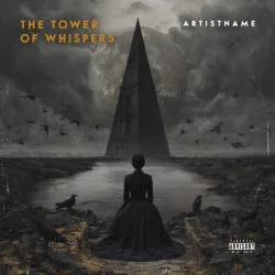 The Tower Of Whispers Dark Gothic Fantasy Album Cover Art