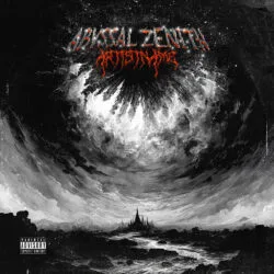 Abyssal Zenith Dark Metal Album Cover Art