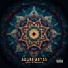 Azure Abyss Abstract Mandala Album Cover Art
