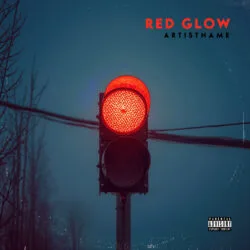 Red Glow Synthwave Cover Art