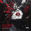 Shattered Silence Dark Abstract Gothic Album Cover Artwork