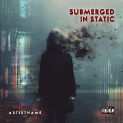 Submerged In Static Ambient Dark Wave Cover Artwork