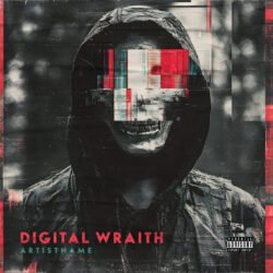 Digital Wraith Cyberpunk Synthwave Album Cover Artwork Digital Wraith Cyberpunk Synthwave Album Cover Artwork